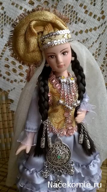 Куклы в народных костюмах №31 Кукла в татарском свадебном костюме