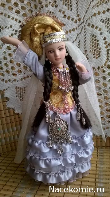 Куклы в народных костюмах №31 Кукла в татарском свадебном костюме