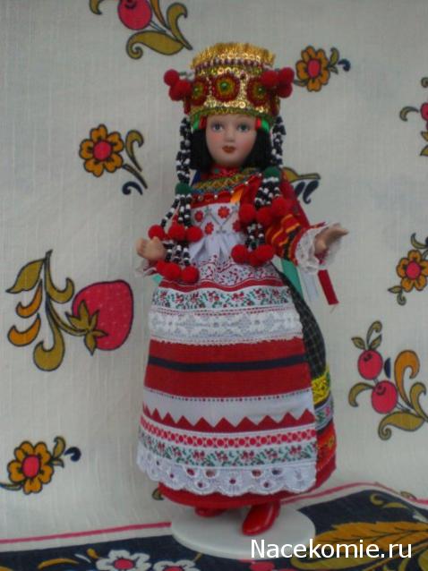Куклы в народных костюмах №34 Кукла в летнем костюме Орловской губернии