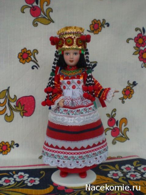 Куклы в народных костюмах №34 Кукла в летнем костюме Орловской губернии