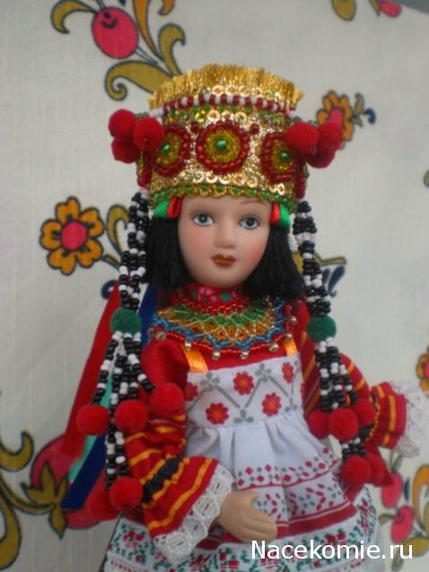Куклы в народных костюмах №34 Кукла в летнем костюме Орловской губернии
