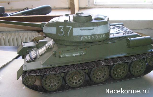 Танк Т-34 - Фотоотчёты по сборке модели