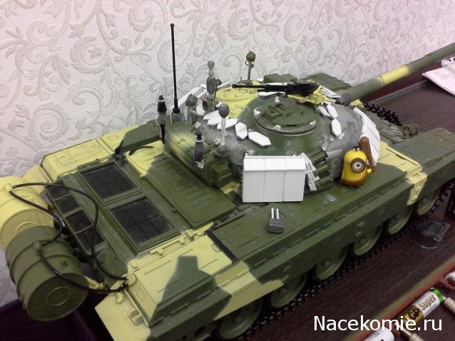 Танк Т-72 - Доработки модели
