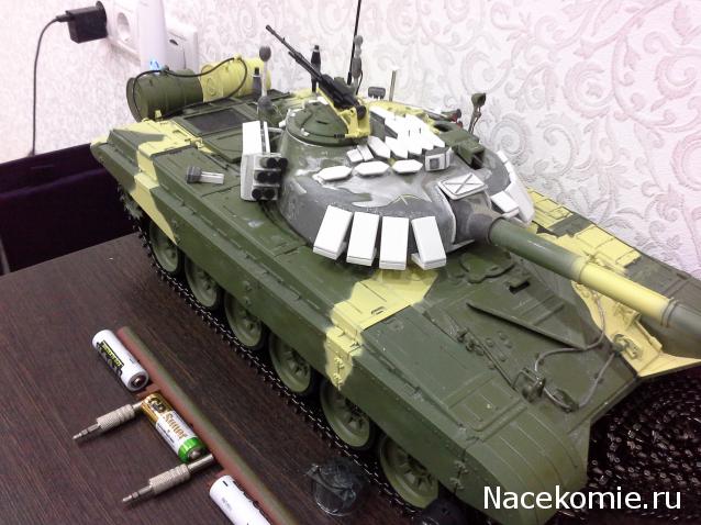 Танк Т-72 - Доработки модели