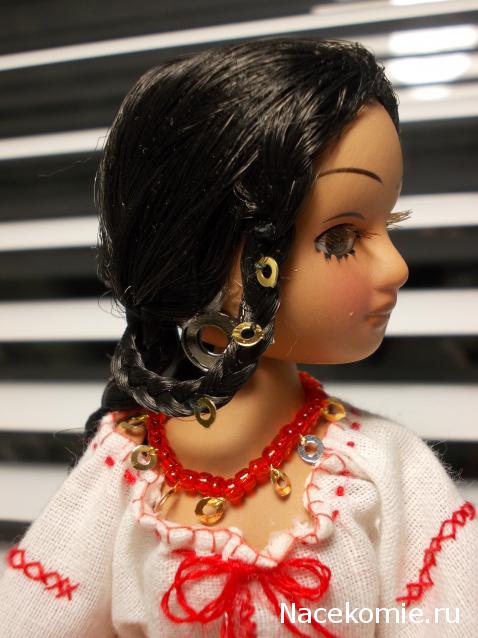 Куклы в народных костюмах №67 Кукла в цыганском девичьем костюме