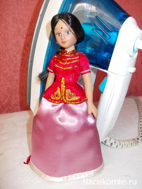 Куклы в народных костюмах №90 Кукла в кабардинском женском костюме