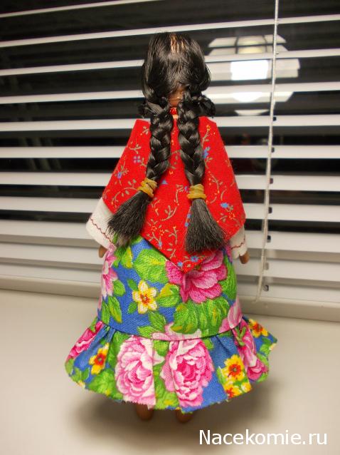 Куклы в народных костюмах №67 Кукла в цыганском девичьем костюме