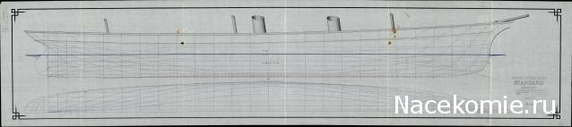 Императорская яхта "Штандарт" - Чертежи и фото оригинала