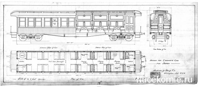 Чертежи железнодорожной техники