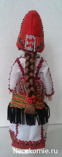 Куклы в народных костюмах №59 Кукла в мордовском летнем костюме