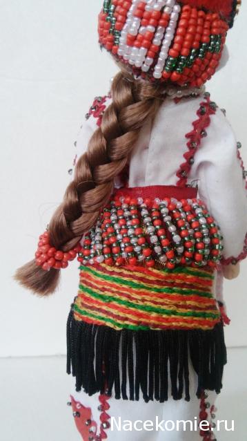 Куклы в народных костюмах №59 Кукла в мордовском летнем костюме