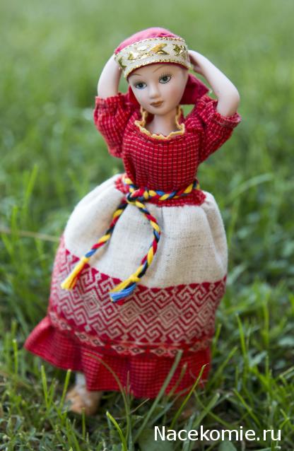 Куклы в Народных Костюмах - Конкурс "Как будто заблудившись в нежном лете..."