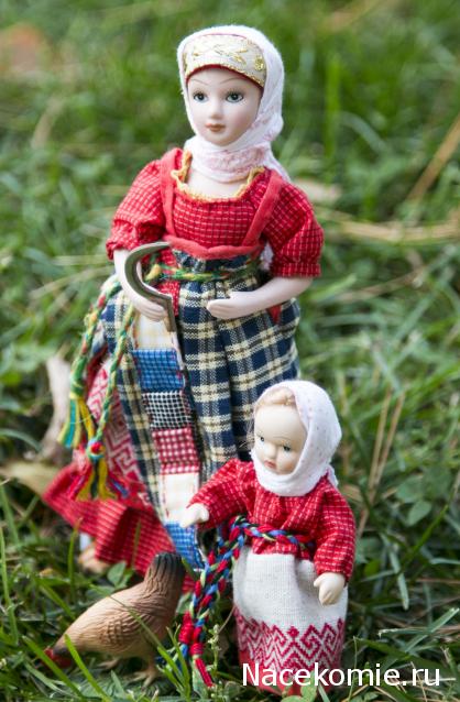 Куклы в Народных Костюмах - Конкурс "Как будто заблудившись в нежном лете..."