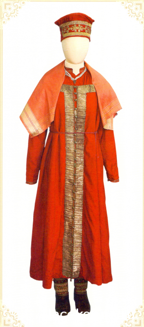 Куклы в народных костюмах №14 Кукла в летнем костюме Вологодской губернии