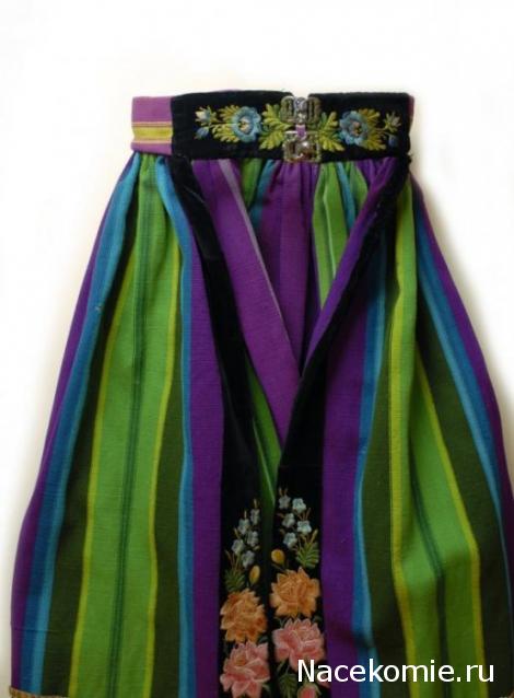 Куклы в народных костюмах №62 Кукла в польском праздничном костюме