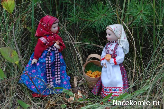 Куклы в Народных Костюмах - Конкурс "Как будто заблудившись в нежном лете..."