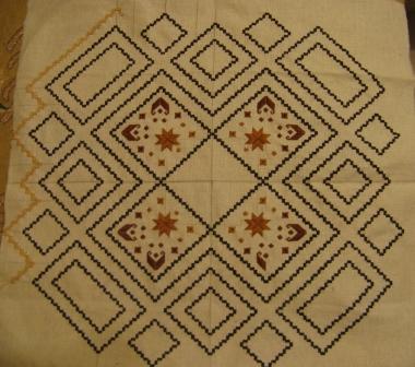 Осваиваем технику хардангер