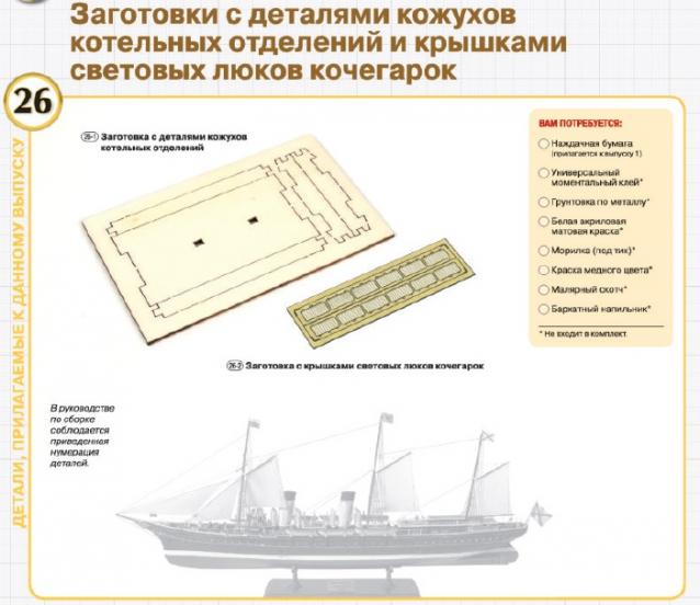 Императорская яхта «Штандарт» - График выхода и обсуждение