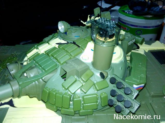 Танк Т-72 - Доработки модели