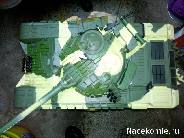 Танк Т-72 - Доработки модели