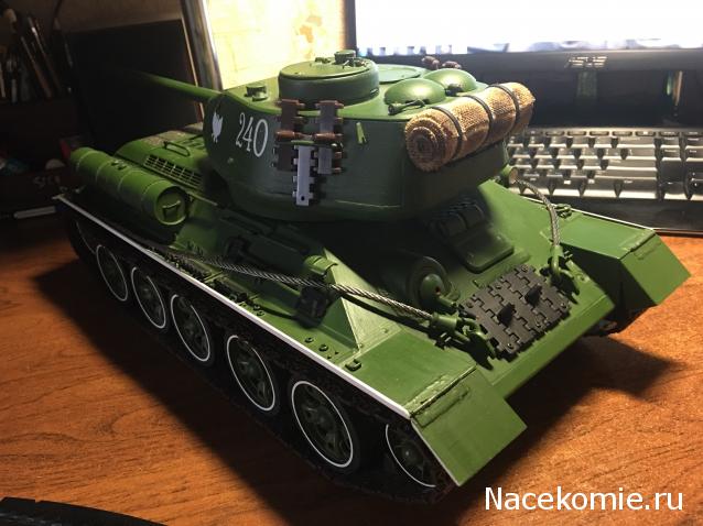 Танк Т-34 - Фотоотчёты по сборке модели