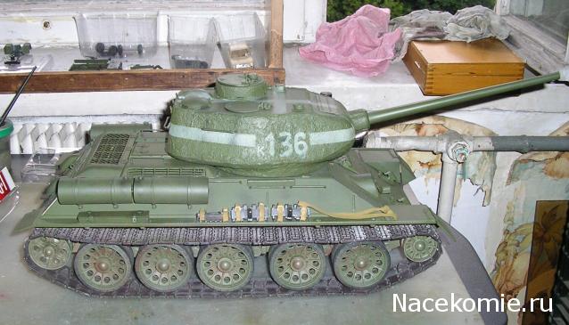 Танк Т-34 - Фотоотчёты по сборке модели