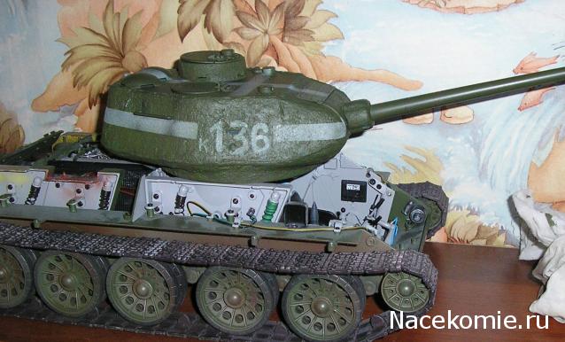 Танк Т-34 - Фотоотчёты по сборке модели