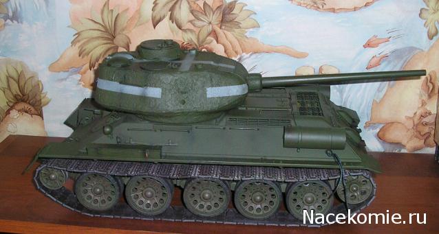 Танк Т-34 - Фотоотчёты по сборке модели