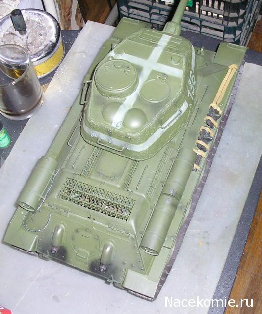 Танк Т-34 - Фотоотчёты по сборке модели