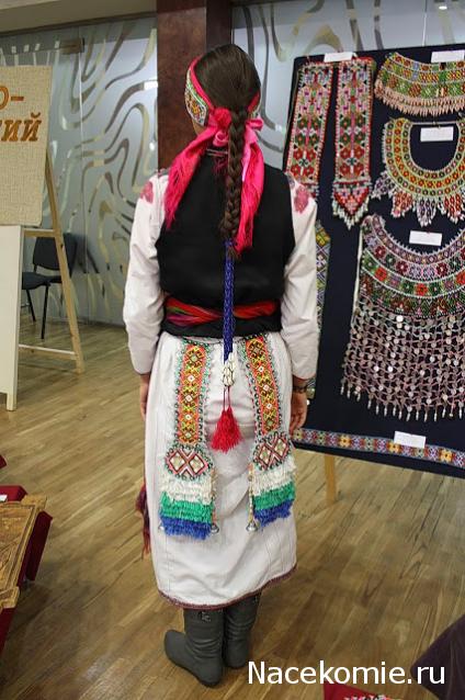 Куклы в народных костюмах №59 Кукла в мордовском летнем костюме