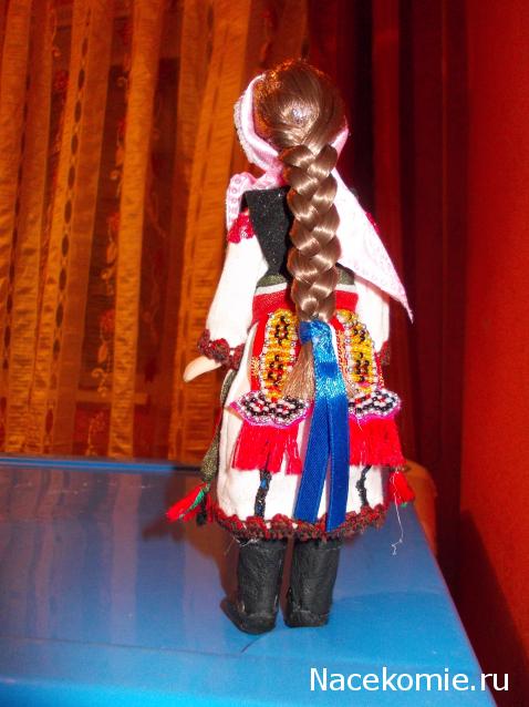 Куклы в народных костюмах №59 Кукла в мордовском летнем костюме