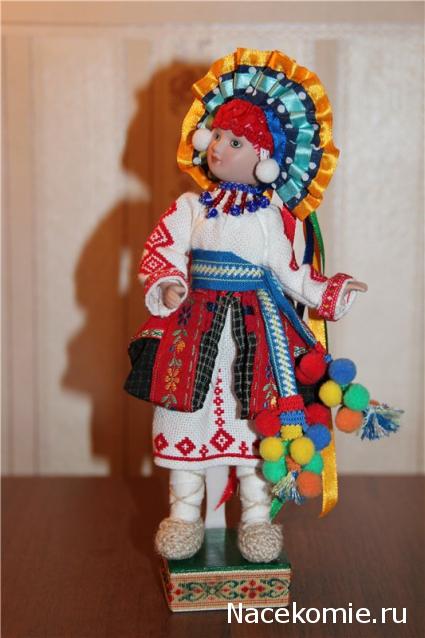 Куклы в народных костюмах №26 Кукла в летнем костюме Тульской губернии