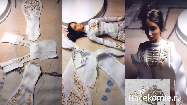 Куклы в народных костюмах №15 Кукла в осетинском девичьем костюме