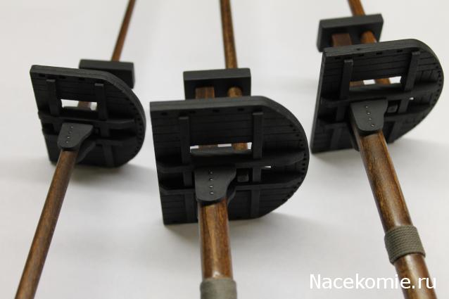 Собери Чёрную Жемчужину. Рангоут и такелаж.