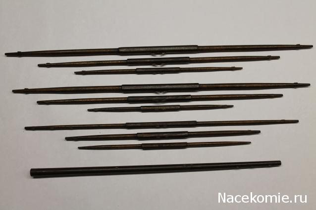 Собери Чёрную Жемчужину. Рангоут и такелаж.