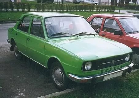 Автолегенды СССР и Соцстран №195 SKODA-105