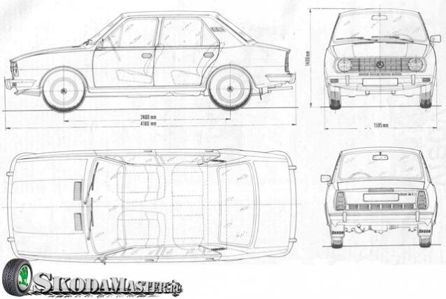 Автолегенды СССР и Соцстран №195 SKODA-105