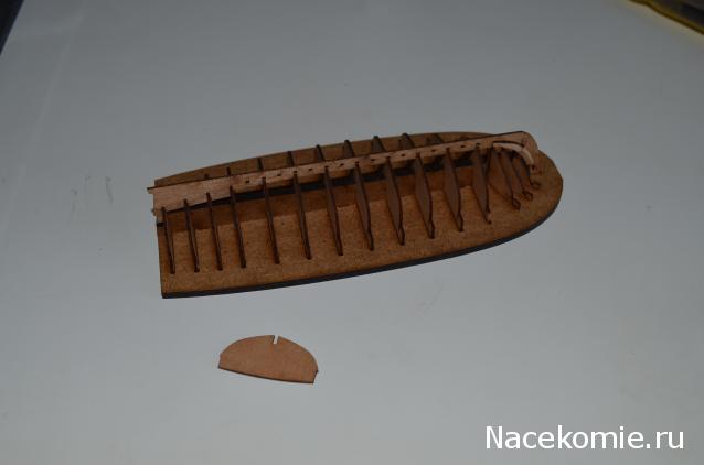 Сборка баркаса 12 Апостолов