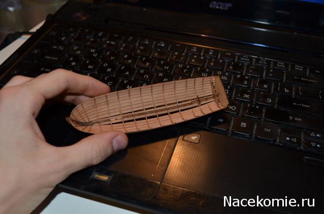 Сборка баркаса 12 Апостолов