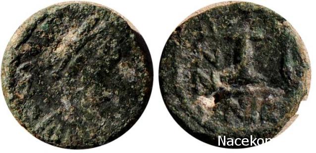 Монеты и банкноты №233 1 фоллис (Римская империя)