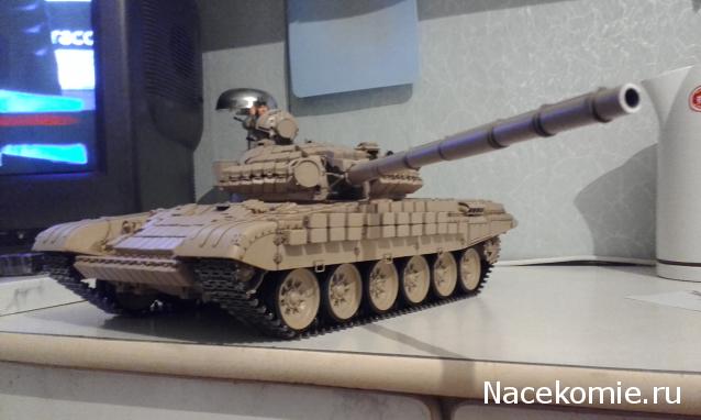 Танк Т-72 - Доработки модели