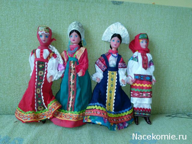Куклы в этнических костюмах