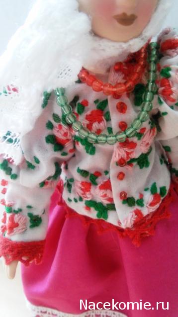 Куклы в народных костюмах №76 Кукла в летнем костюме амурской казачки