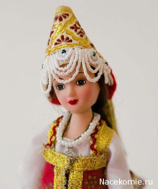 Куклы в народных костюмах №2 Кукла в летнем костюме Костромской губернии