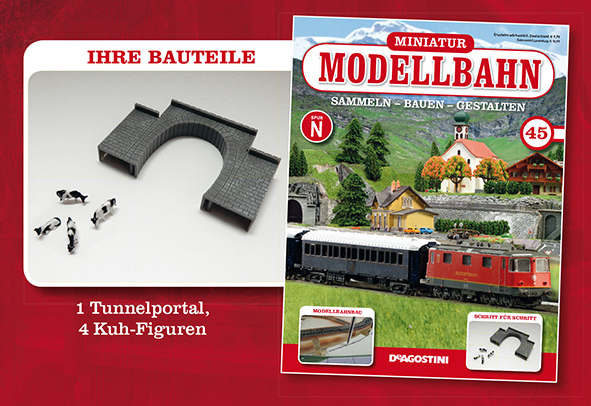 Железная дорога. Собери альпийскую легенду (масштаб 1:160) - ДеАгостини - тест