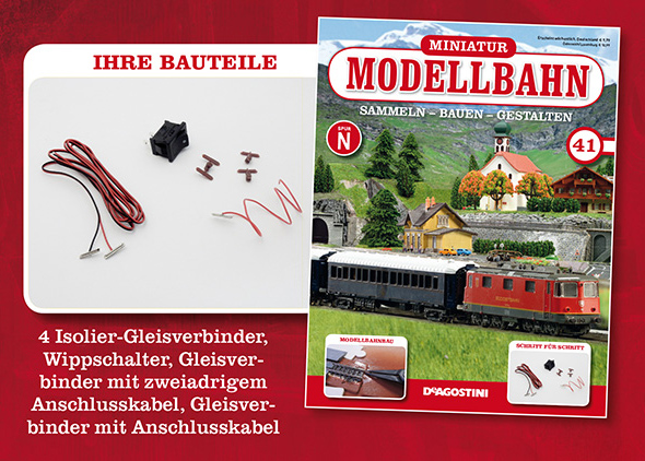 Железная дорога. Собери альпийскую легенду (масштаб 1:160) - ДеАгостини - тест