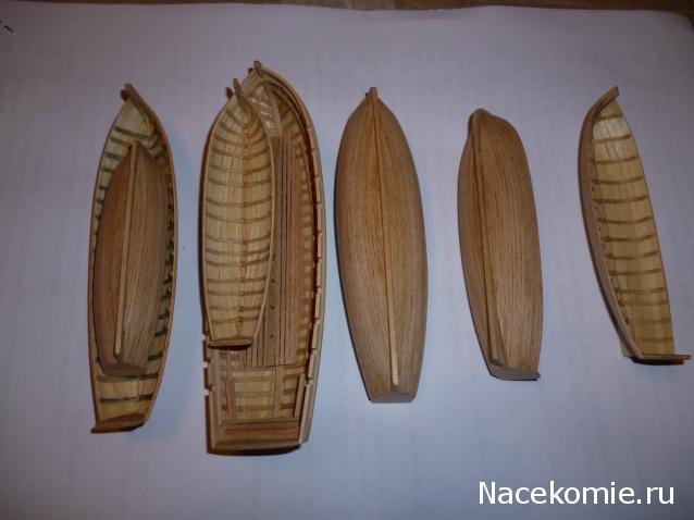 Сборка баркаса 12 Апостолов