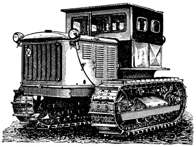 Тракторы №45 - Сталинец-80