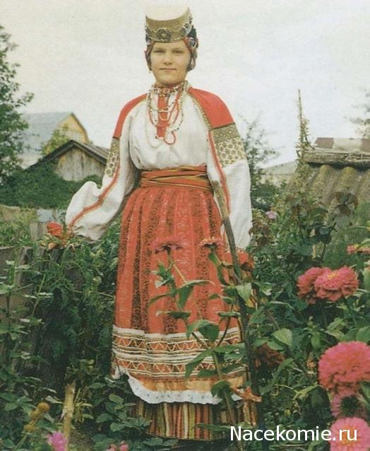 Куклы в народных костюмах №10 Кукла в праздничном костюме Воронежской губернии