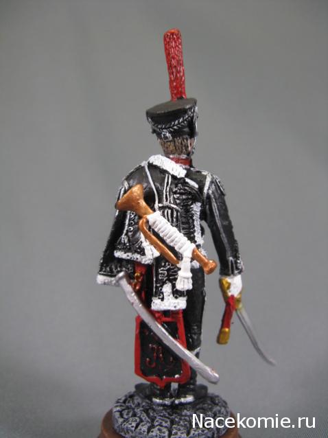 Наполеоновские войны №129 - Трубач Александрийского гусарского полка, 1812–1814 гг.
